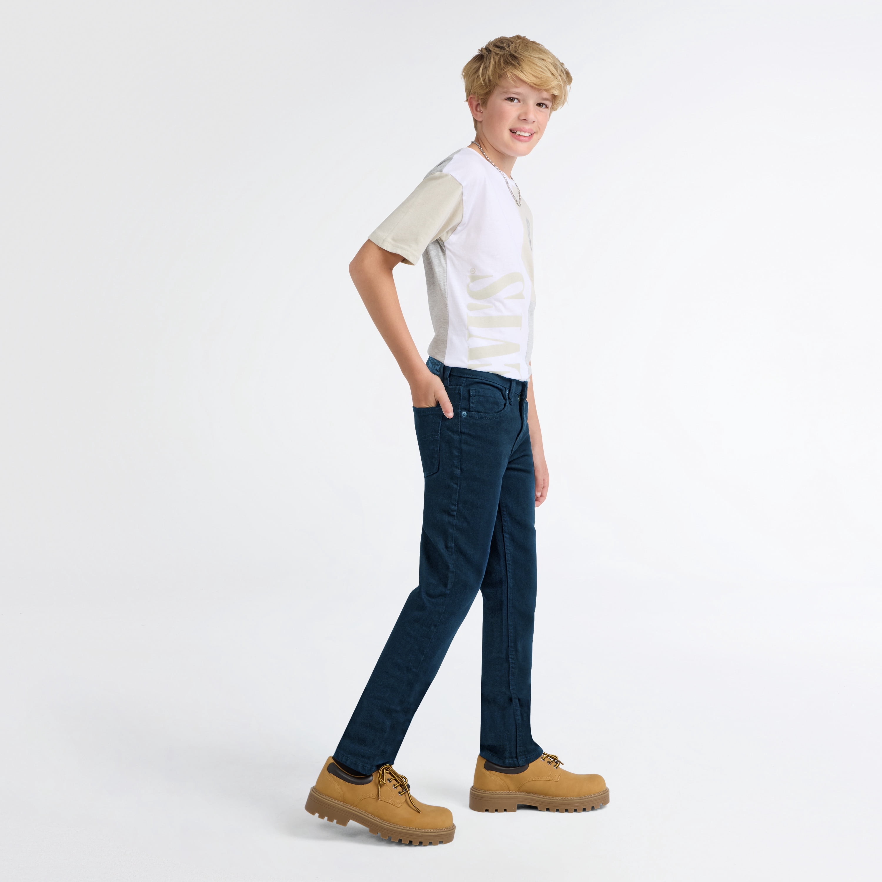 Levi Boys 511 Slim Fit Performance Denim Jeans, Sizes 8-20