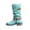 Green, variant on OAVQHLG3B Women's Winter Warm Suede Rope Ethnic Wind Boots Low Heel Side Zipper Boots