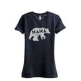 thumbnail image 1 of Thread Tank Nana Bear Women's Fashion Relaxed Crewneck T-Shirt Tee Heather Navy Small, 1 of 1