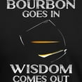 thumbnail image 3 of CafePress - Bourbon Goes In Wisdom Comes Out Whiskey L T Shirt - Mens Tri-blend T-Shirt, 3 of 4