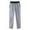 #Gray, variant on DPTALR Men's Fashion Drawstring Elastic Waist Solid Color Casual Sweatpants，Full Length,Beige Big and Tall Men M
