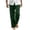 Army Green3, variant on lmcalzta Linen Pants for Men Casual Lightweight Stretch Beach Pants Summer Drawstring Elastic Waisted Trousers