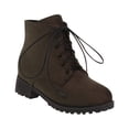 thumbnail image 2 of Babysbule Boots for Women Winter And Winter Flowers Color Matching Thick High-heeled Platform Women's Sleeve High, 2 of 4