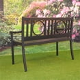 thumbnail image 6 of Carolina Classics Gramercy Outdoor Metal Bench in Black, 6 of 6