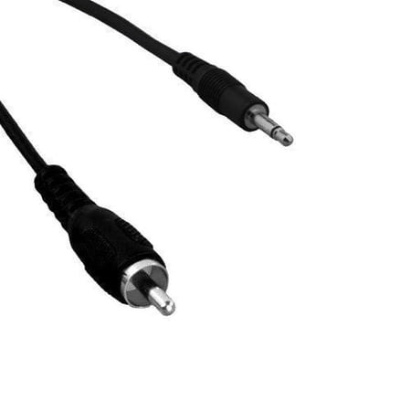 Lot of 10pc Kentek 12 Feet FT 3.5mm AUX auxiliary male to Mono RCA male M/M cable cord stereo audio for PC MAC iPod iPhone MP3 car monitor