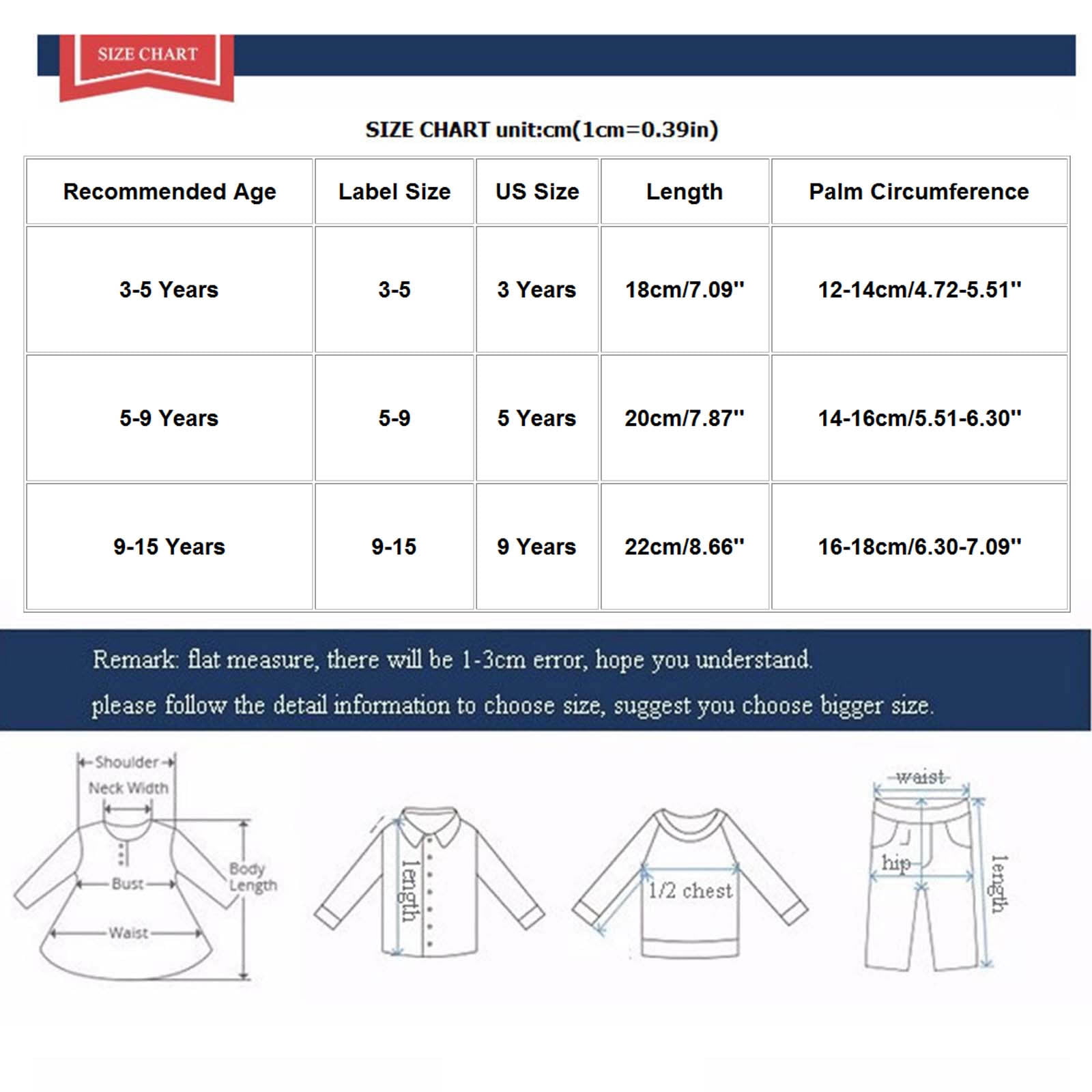 Kaemgyyd Children Toddler Waterproof Gloves Fashion Adjustable Snow Ski Gloves Fleece Lined Windproof Cold Weather Gloves 3-15 T