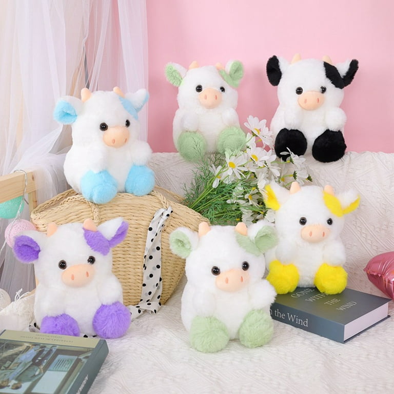 Cute Strawberry Cow Plush Home Decorations, Belle Strawberry Cow Plushie Cow  Stuffed Animal Toys, Soft Stuffed Cow Doll Lovely Gifts for Kids (Strawberry  Cow) 