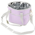 thumbnail image 6 of Family Size 4 Compartment Drink Bag Insulated Tumbler Carrier Caddy with Adjustable Strap for Outdoor Use, 6 of 6