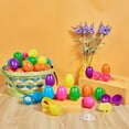 thumbnail image 2 of Joyfy 2000 PCS 2.3" Easter Eggs, Empty Plastic Easter Eggs Bulk, Fillable Colorful Bright Eggshell for Easter Hunts, Filling Treats, Basket Stuffers, Classroom Prize Supplies,Party Favors, 2 of 7