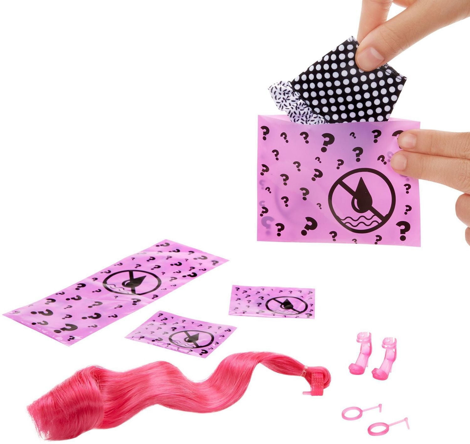 Barbie Color Reveal Série Monochrome, 7 Surprises, 3 ans et plus
