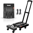 thumbnail image 1 of Carretilla de mano plegable SPACEKEEPER de 500 kg de capacidad con 6 ruedas, 1 of 7