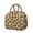 Cream and Brown, variant on Womens Gold and Black Of Leopard Print Lunch Box for Work,Insulated Lunch Bag for Women,Loncheras Para Mujer,Leakproof Adult Lunch Bag for Work,Beach,Travel,Picnic,Camping