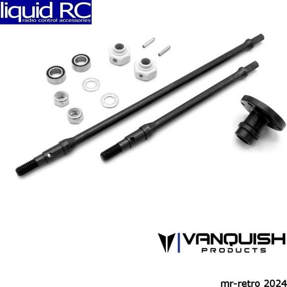 Vanquish Products VXD AR60 Rear Axle Shaft Package VPS08120 Electric Car/Truck Option Parts