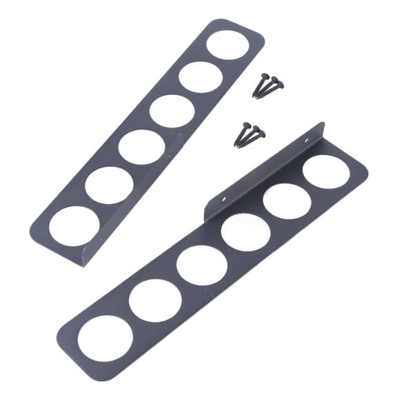 Wall Mounted Fishing Poles Rack Wall Mounted Fishing Rod Holder Replacement Horizontal 6/12-Rod Fishing Rod Holder