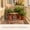Green, variant on IdealHouse Metal 3-Piece Bistro Set With Arched-Back Chairs, Compact Table, Space-Saving Seating For Balcony & Porch, Green