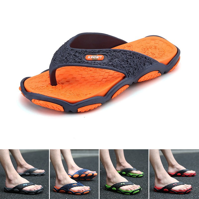 mens sports slippers