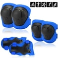 thumbnail image 1 of Andoer Kids Knee Pads Set 6 in 1 Protective Gear Kit Knee Elbow Pads with Wrist Guards Children Safety Protection Pads for Rollerblading Cycling Skating, 1 of 7