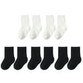 thumbnail image 3 of GYRATEDREAM Toddler Boys Girls Warm Crew Length Socks Winter Warm Thick Cotton Socks 5 Pack, 3 of 6