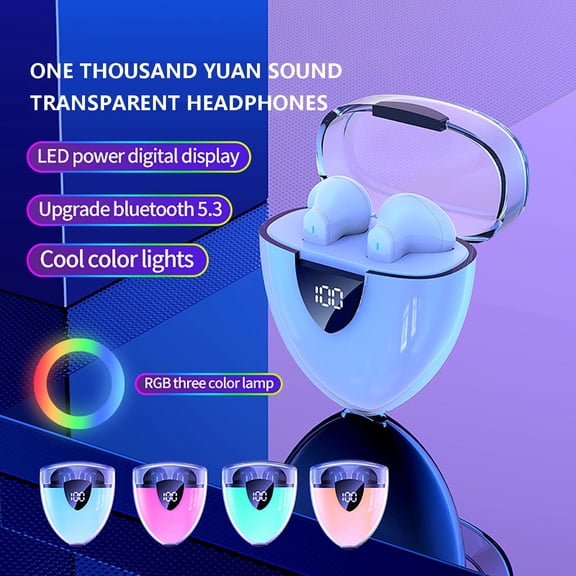 AZXY Earbuds Wireless Bluetooth,True Wireless Earbuds,In Ear Headphones with Mic and Charging Case,Waterproof Noise Cancelling Ear Buds for Sleep Sports Travel,Birthday Back To School Gifts