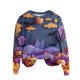 thumbnail image 1 of Sudadera con temática de Halloween para mujer, cómoda y elegante, de manga larga, con diseño festivo de calabaza, 1 of 4