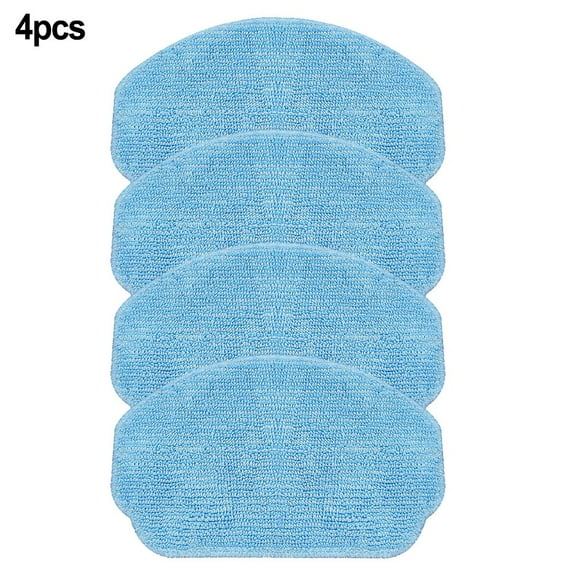4 Pack Mop Cloth Replacement for ZCWA BR150/BR151, for ONSON BR150/BR151 Robot Vacuum Cleaner