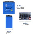 thumbnail image 4 of YTX7L-BS GEL Replacement Battery for PowerTex PTX7L + 12V 1Amp Charger, 4 of 6