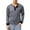 Grey, variant on Tshirts Shirts for Men Henley Neck Long Sleeve Button Striped Tees for Casual Comfortable Slim Fit Fall Winter Fashion Mens Shirts Blue L