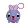 Jabber Ball Jr Bunny - Blue Novelty, Jibber Jabber noise toy and clip - attach to any bag or backpack By Sankyo Toys