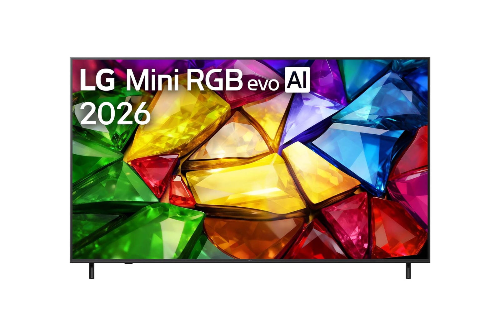Pantalla 75 pulgadas LG Mini RGB evo AI MRGB86 4K SMART TV webOS 2026