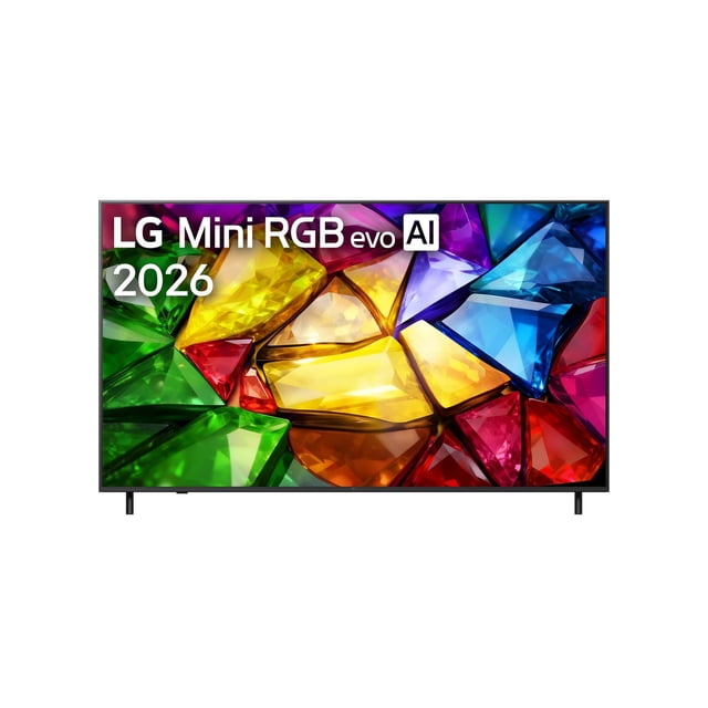 Pantalla 75 pulgadas LG Mini RGB evo AI MRGB86 4K SMART TV webOS 2026