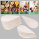 thumbnail image 2 of 50pcs Placas de fruta desechables de 50 unids Placas de postre de forma degrancia degradables placas de aperitivos, 2 of 6