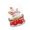 B, variant on Electric Motorized Snow Globes with Glowing Snowman/Santa Figure Crystal For Festival Home Decorations