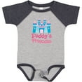 thumbnail image 3 of Inktastic Princess (Daddy's) Girls Baby Bodysuit, 3 of 5