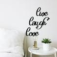 thumbnail image 4 of Handmadetneonsign Live Laugh Love Words Metal Wall Art Light, Letters Quote Sayings Metal Sign Wall Decor, Home Metal Decor, 4 of 5