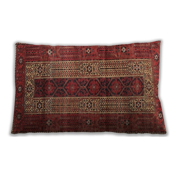 Ahgly Company Indoor Rectangular Traditional Lumbar Throw Pillow, 13 inch by 19 inch