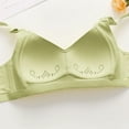 thumbnail image 3 of Generic Women Push up Bras Front Closure No Underwire Comfortable Bra Comfort Wireless Coverage Bras Summer Everyday Bra, 3 of 4