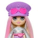 thumbnail image 3 of Barbie Extra Mini Minis Travel Doll with Metallic Desert Fashion and Festival Accessories, Barbie Extra Fly Small Doll Barbie -, 3 of 3