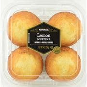 Angle View: Marketside 4 count Lemon Muffins