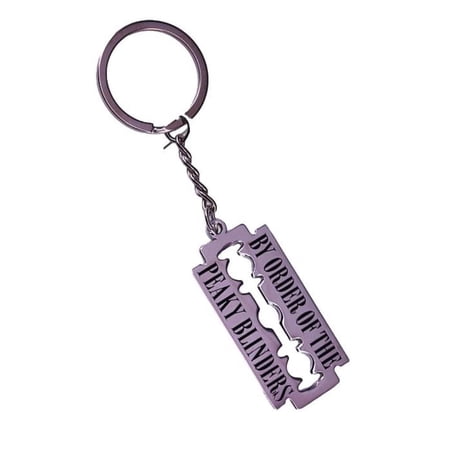 Peaky Blinders Blade Metal Charm Keychain Keyring