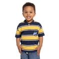 thumbnail image 4 of Wonder Nation Toddler Boys Embroidered Graphic Henley Tee with Short Sleeves, Sizes 12M-5T, 4 of 6