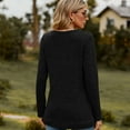 thumbnail image 5 of AELand Womens Sweaters, Casual V Neck Long Sleeve Tops and Blouses For Spring & Fall & Winter, 5 of 7