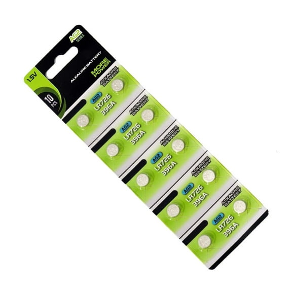 Yammee 10Pieces 1.55V Alkaline Button Cell Batteries Alkaline Battery For Watches Calculators And Toy AG0/AG1/AG2/AG3/AG4/AG5
