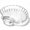 Clear, variant on Glass Shell Dumpling Tray, Glass Material, Crystal Clear with Sauce Plate Snack Dessert, Easy to Clean for Home Kitchen Use and Weddings
