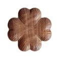 thumbnail image 2 of Posavasos de madera para bebidas, bandeja de té, decoración novedosa, posavasos para cenar Hierba de cuatro hojas, 2 of 9