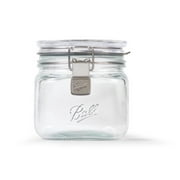 Ball Latch Jar, Glass Storage Jar, Quart