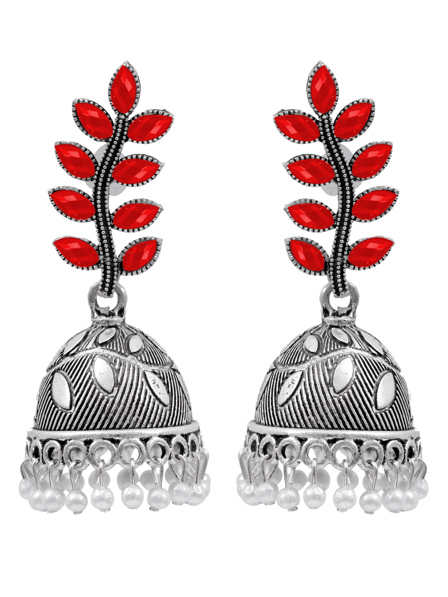 Crunchy Fashion | Kundan earrings, Earrings artificial, Earrings