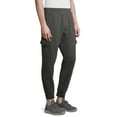 AND1 Men's and Big Men's Active Cargo Fleece Jogger Sweatpants, up to Size 5XL
