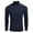Dark Blue, variant on fatyb Turtleneck Sweater for Men Casual Knit Warm Pullover Long Sleeve Fall Winter Mens Thermal Sweaters