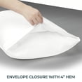 thumbnail image 4 of Fundas de almohada Utopia Bedding Queen, paquete de 24 unidades, 50 x 75 cm, microfibra, 4 of 6