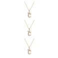 thumbnail image 1 of Minnieouse Collar con letras para mujer, decoración para el cuello, colgante elegante con alfabeto brillante, accesorio de moda, regalo de Type1 NO1, 1 of 6